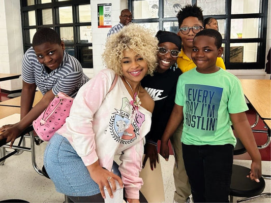 Speaking at Stonewall Tell Elementary: How I Turned My ADHD Into a Superpower