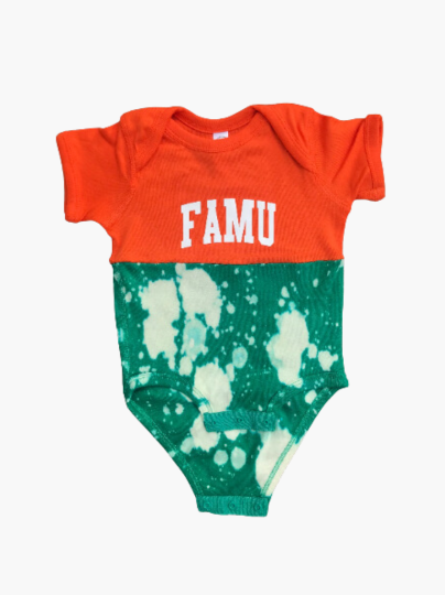 Handmade FAMU Baby Rib Onesie Bodysuit