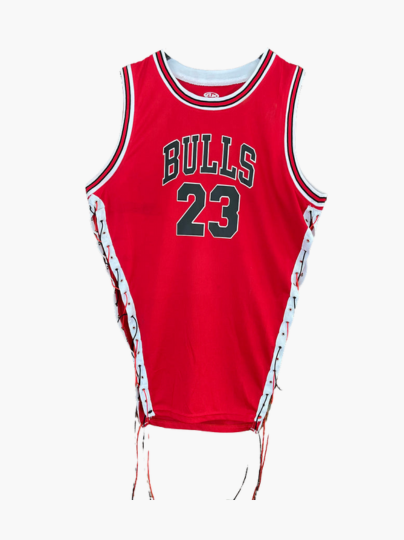 Handmade Chicago Side Lace Sleeveless Jersey Top