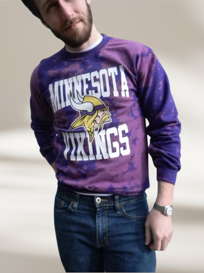 Handmade Minnesota Vikings Unisex Crewneck Sweatshirt