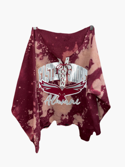 Handmade UMES Lace Up Sweatshirt