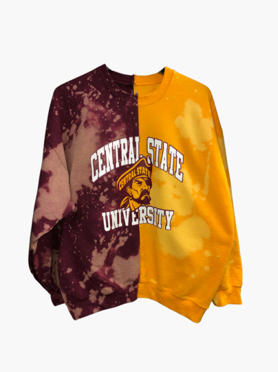 Handmade Central State Half and Half Sweatshirt