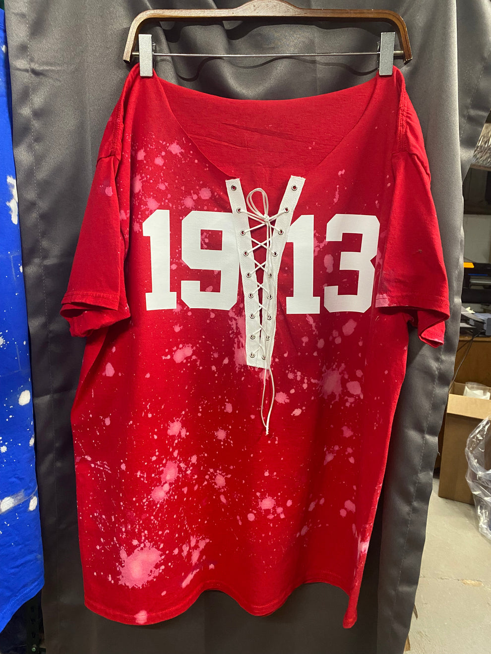 Handmade 1913 DST Lace Up T-Shirt