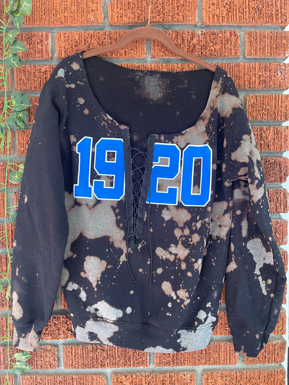 Handmade Zeta Phi Beta 1920 Lace Up Sweatshirt