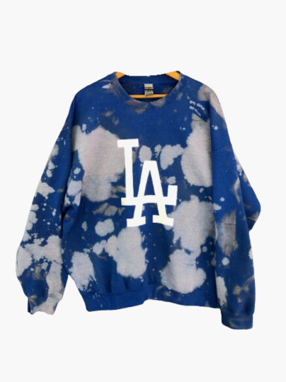 Handmade Los Angeles LA Dodgers Unisex Crewneck Sweatshirt