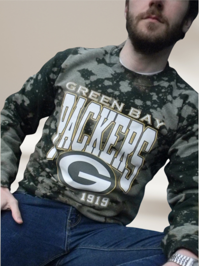 Handmade Green Bay Packers Unisex Crewneck Sweatshirt