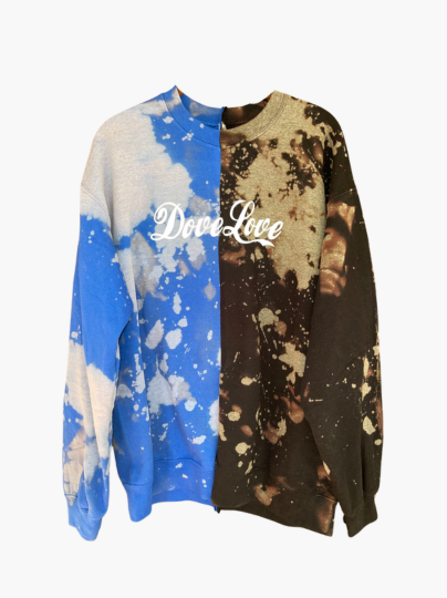 Handmade Zeta Phi Beta & Phi Beta Sigma Dove Love Sweatshirt