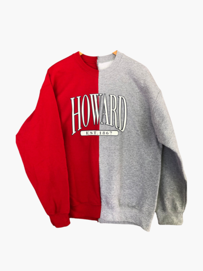 Handmade Howard 1867 Half and Half Crew Neck Sweatshirt