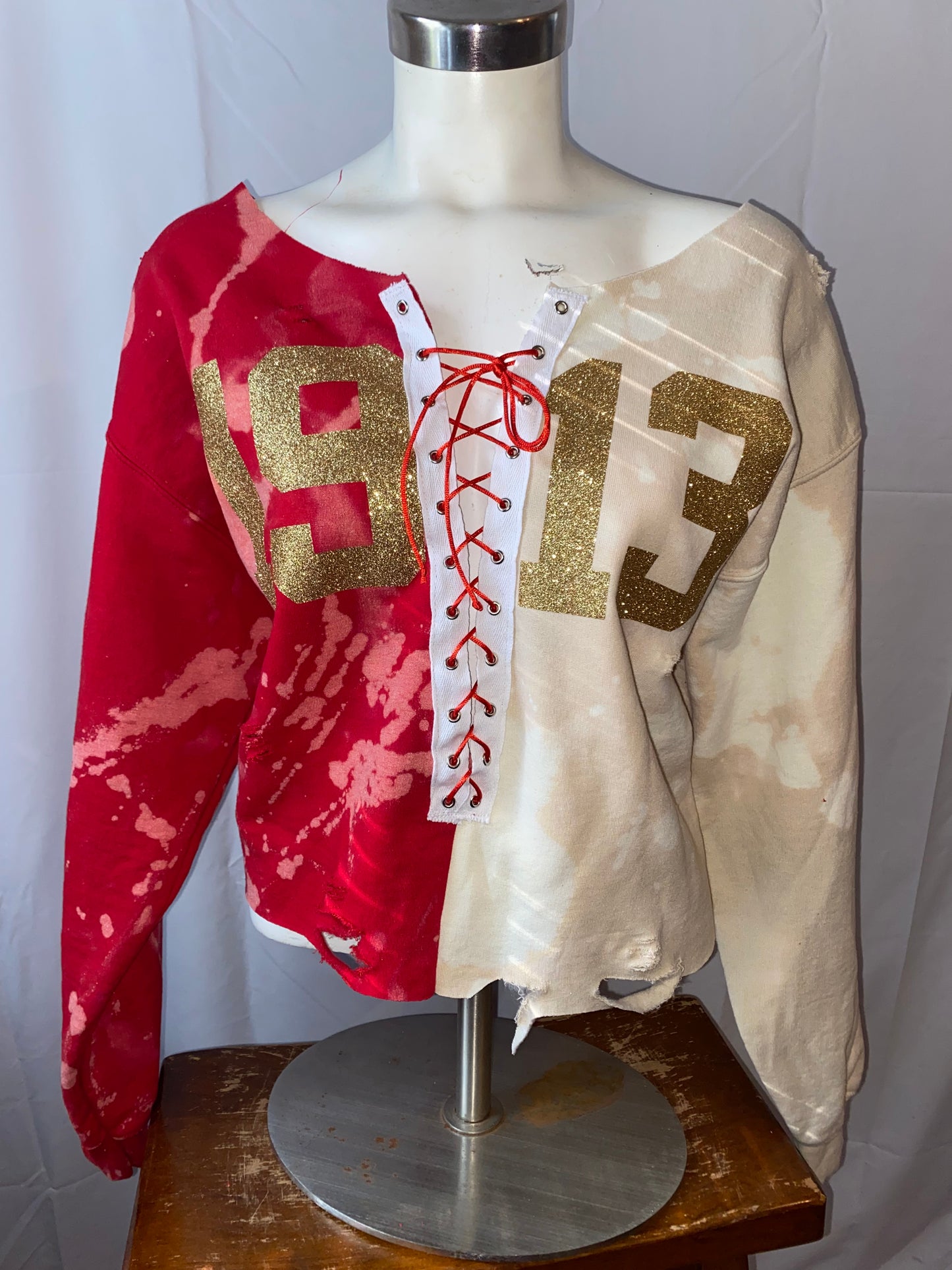 The Strawberry Shortcake Lace Up Sweatshirt