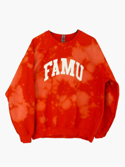 Handmade FAMU Crewneck Sweatshirt