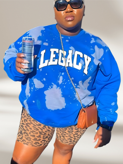 Handmade Zeta Phi Beta Legacy Sweatshirt