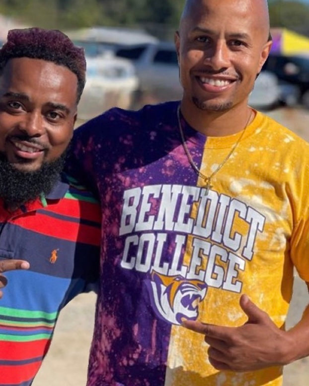 Handmade Benedict College Half and Half T-Shirt or Crew