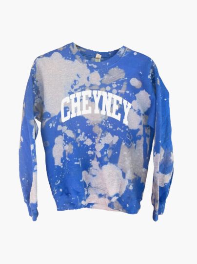 Cheyney Royal Blue top Crewneck Sweatshirt