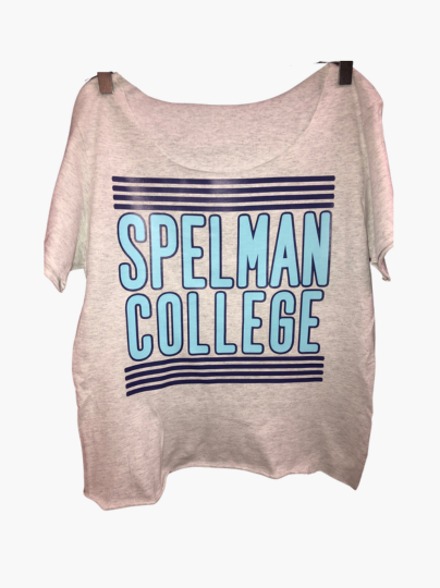 Handmade Spelman College “A Different World” Crew Neck or Off-Shoulder Lightweight T-Shirt