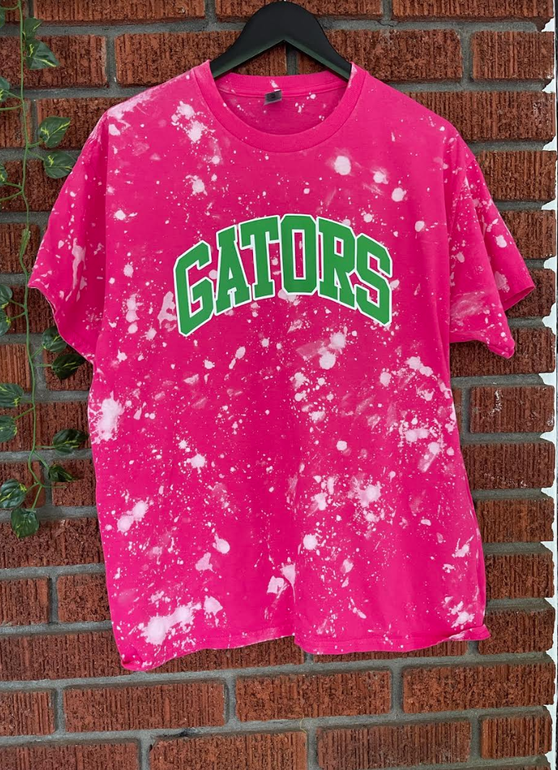 Handmade Florida Gators AKA Blossom Crewneck T-Shirt