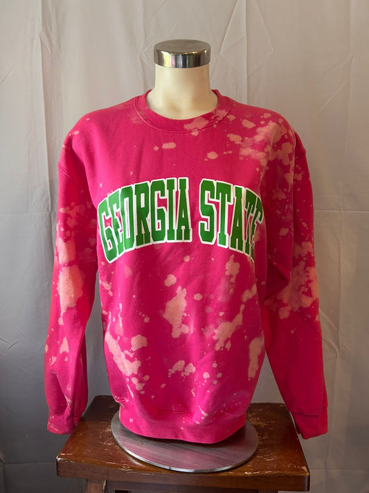 Georgia State AKA Blossom  Sweatshirt,  Georgia State AKA Sweatshirt, Georgia State Blossom Crewneck Sweatshirt