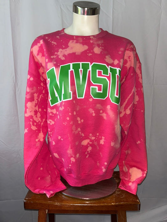 MVSU AKA Blossom  Sweatshirt , MVSU AKA  Sweatshirt