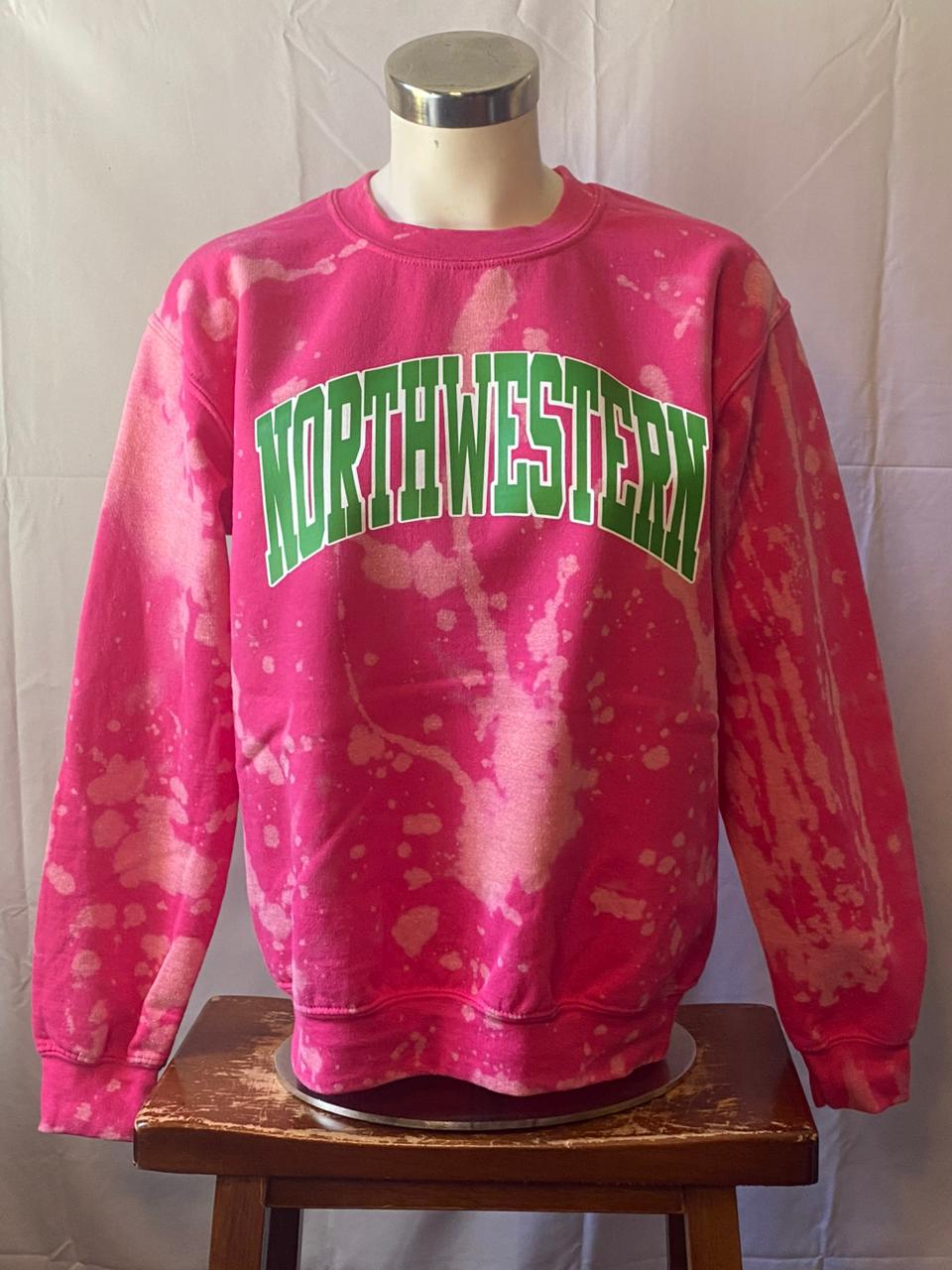 Northwestern Blossom Crewneck Sweatshirt