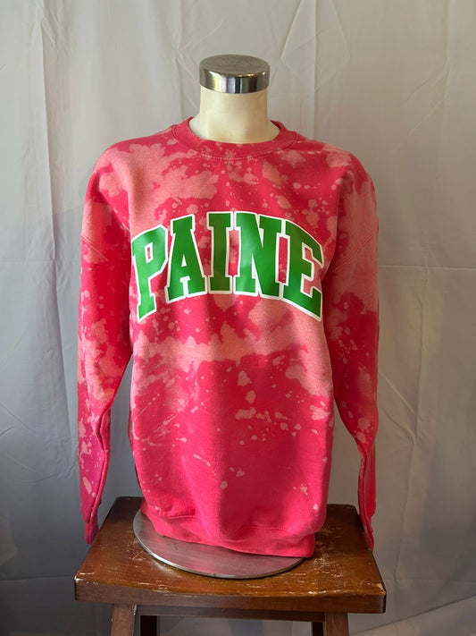 Paine AKA Blossom Sweatshirt,  Paine Blossom  Sweatshirt, Handmade Paine AKA Crewneck Sweatshirt