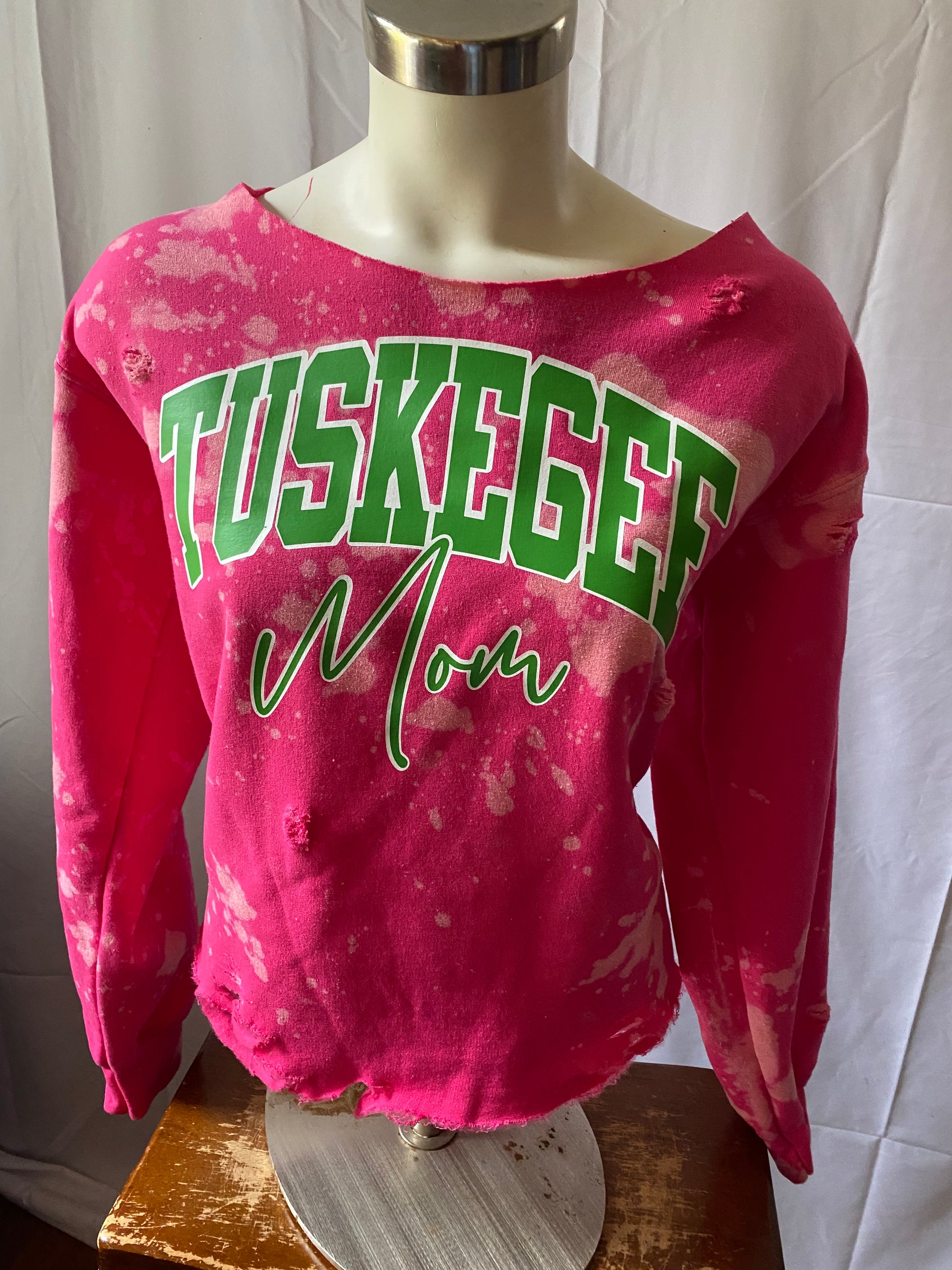 Tuskegee Mom AKA Blossom Sweatshirt , Tuskegee Blossom Sweatshirt