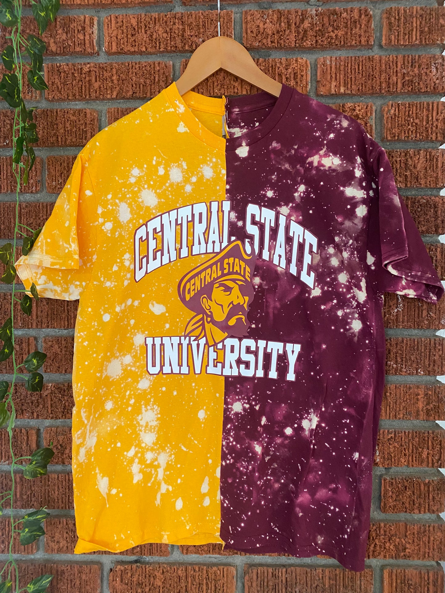 Handmade Central State Half and Half T-Shirt