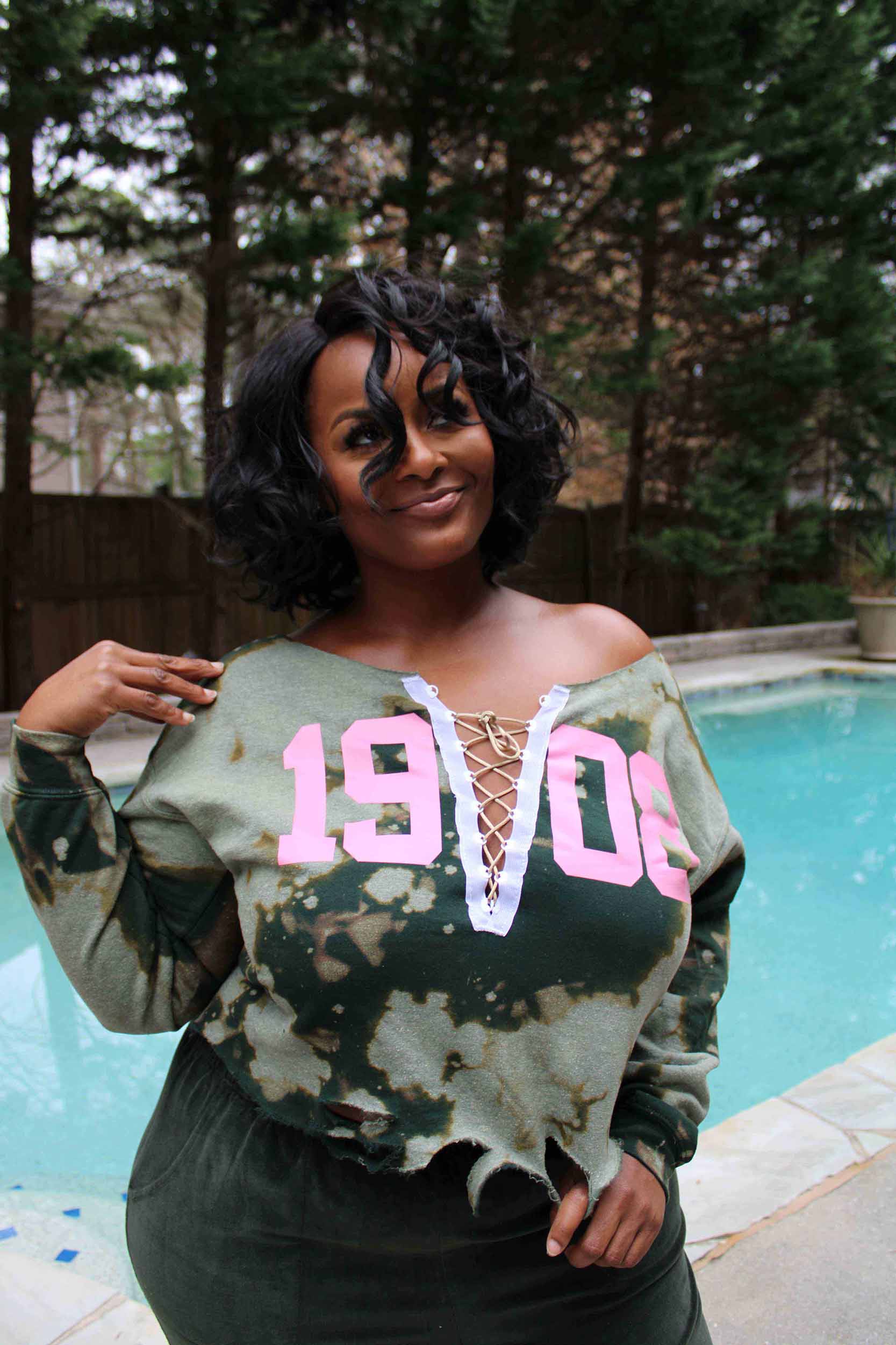 The Signature AKA 1908 Lace Up Crop – Cami Co. Lace Designs