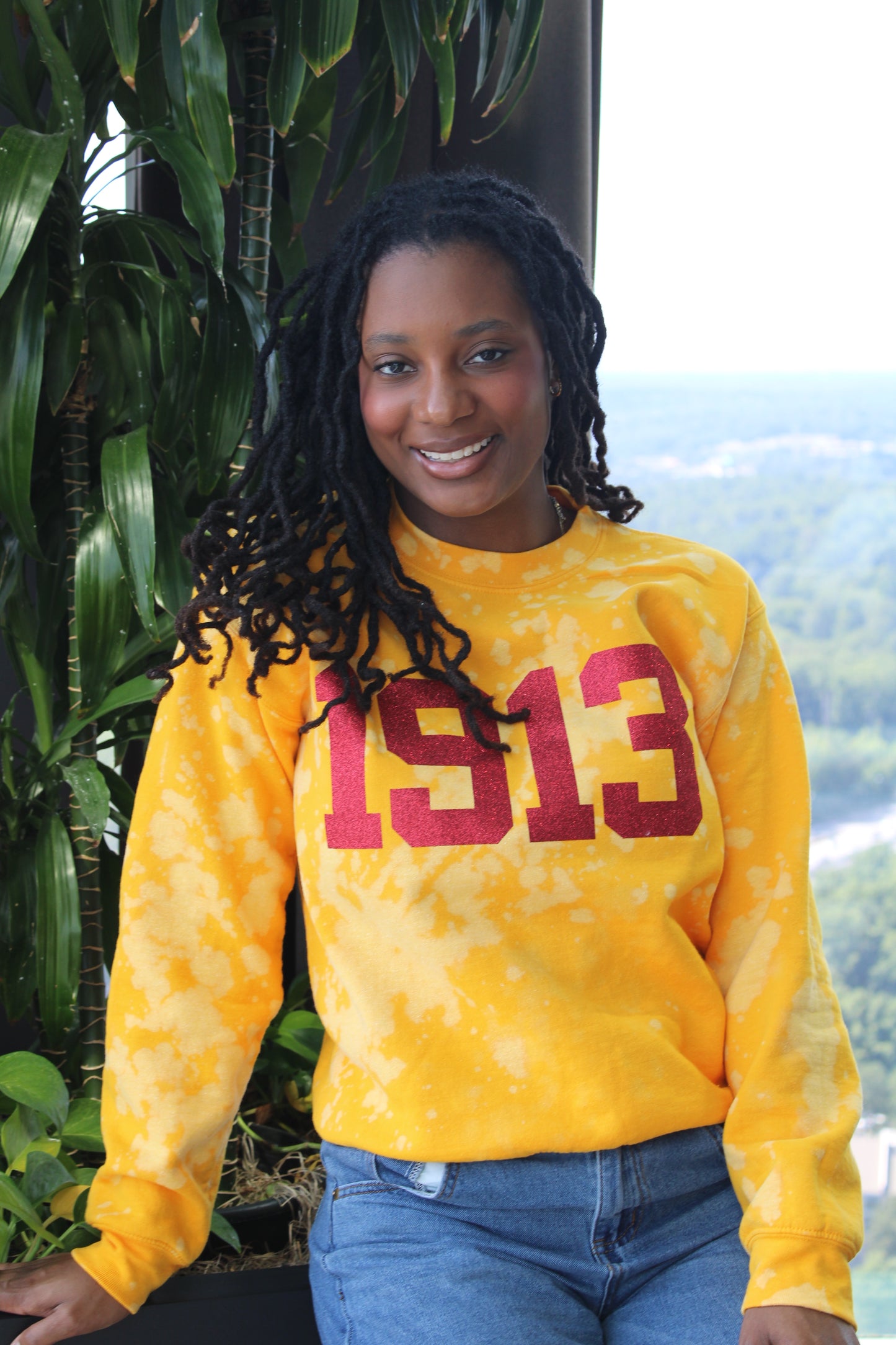 Handmade DST 1913 Yellow Gold Fleece Sweatshirt