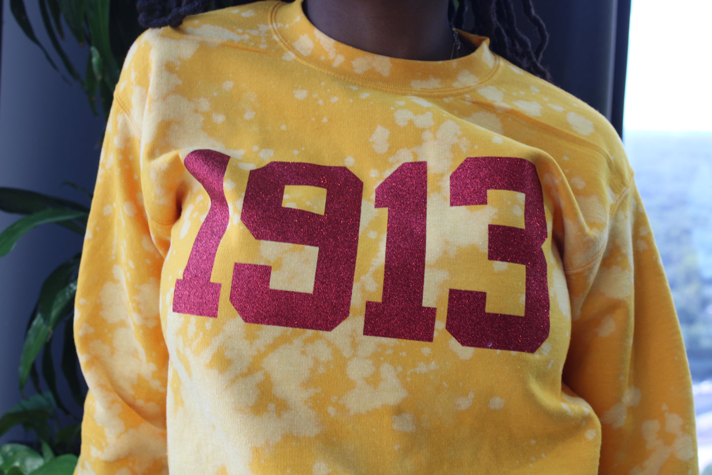 Handmade DST 1913 Yellow Gold Fleece Sweatshirt