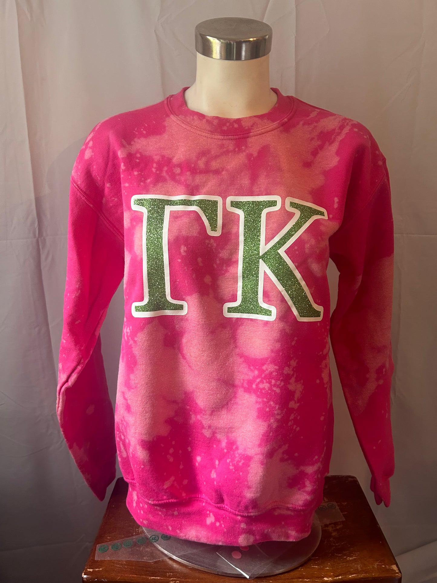 Handmade Tuskegee “Gamma Kappa” Glitter Sweatshirt