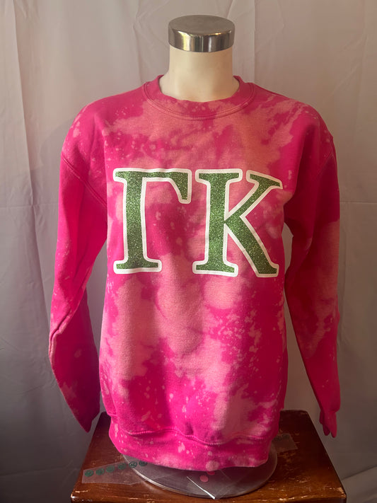 Handmade Tuskegee “Gamma Kappa” Glitter Sweatshirt
