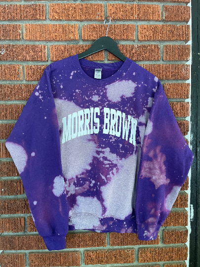 Handmade Morris Brown College Crew Neck Sweatshirt