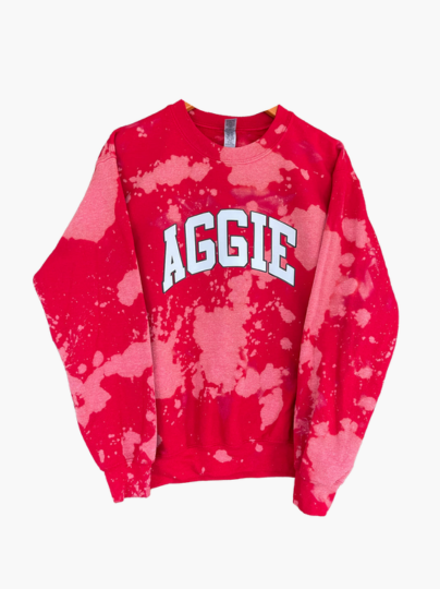 Handmade NCAT Aggie DST Ruby Crewneck Sweatshirt