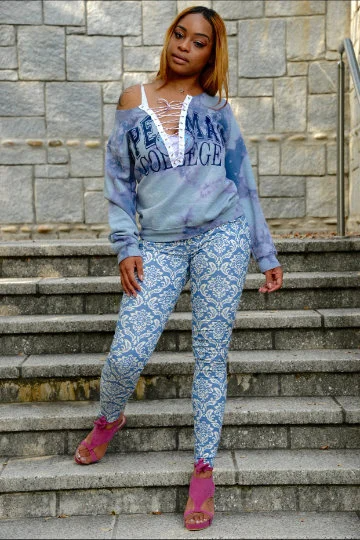 Handmade Spelman Lace Up Crop