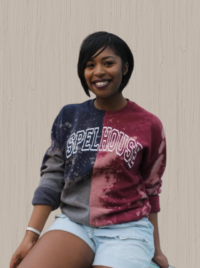 Handmade Spelhouse Unisex Dual Panel Crew Neck Fleece Sweatshirt