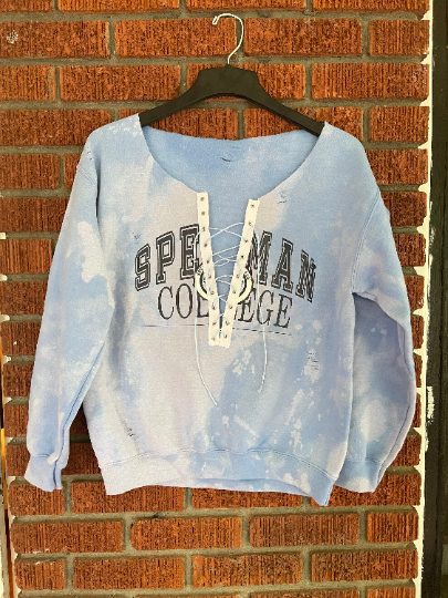 Handmade Spelman Lace Up Crop
