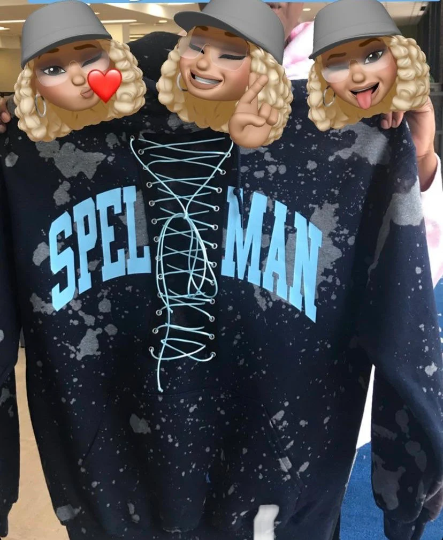 Handmade Spelman Lace Up Hoodie