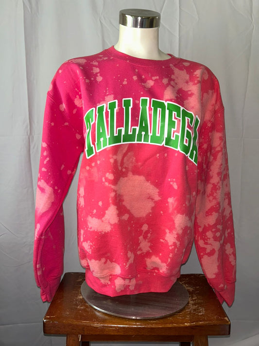 Talladega AKA Blossom Crewneck Sweatshirt, Talladega AKA  Sweatshirt ,Talladega  Blossom Crewneck Sweatshirt