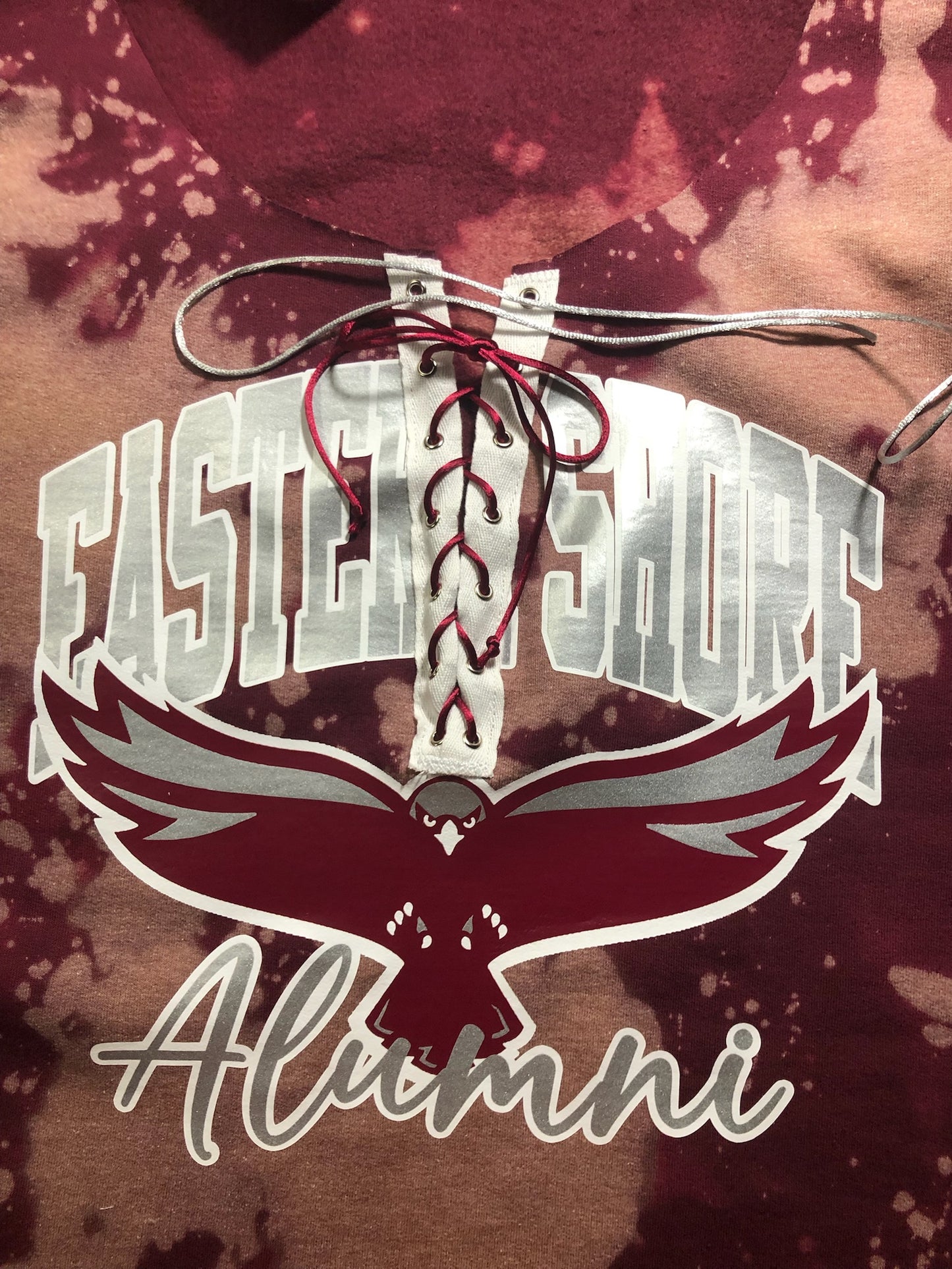 Handmade UMES Lace Up Sweatshirt