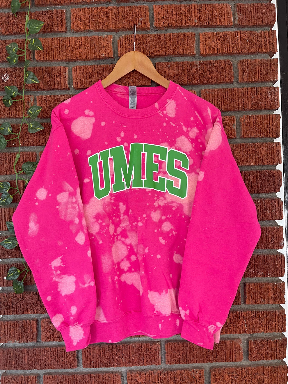 Handmade UMES AKA Blossom Crewneck Sweatshirt