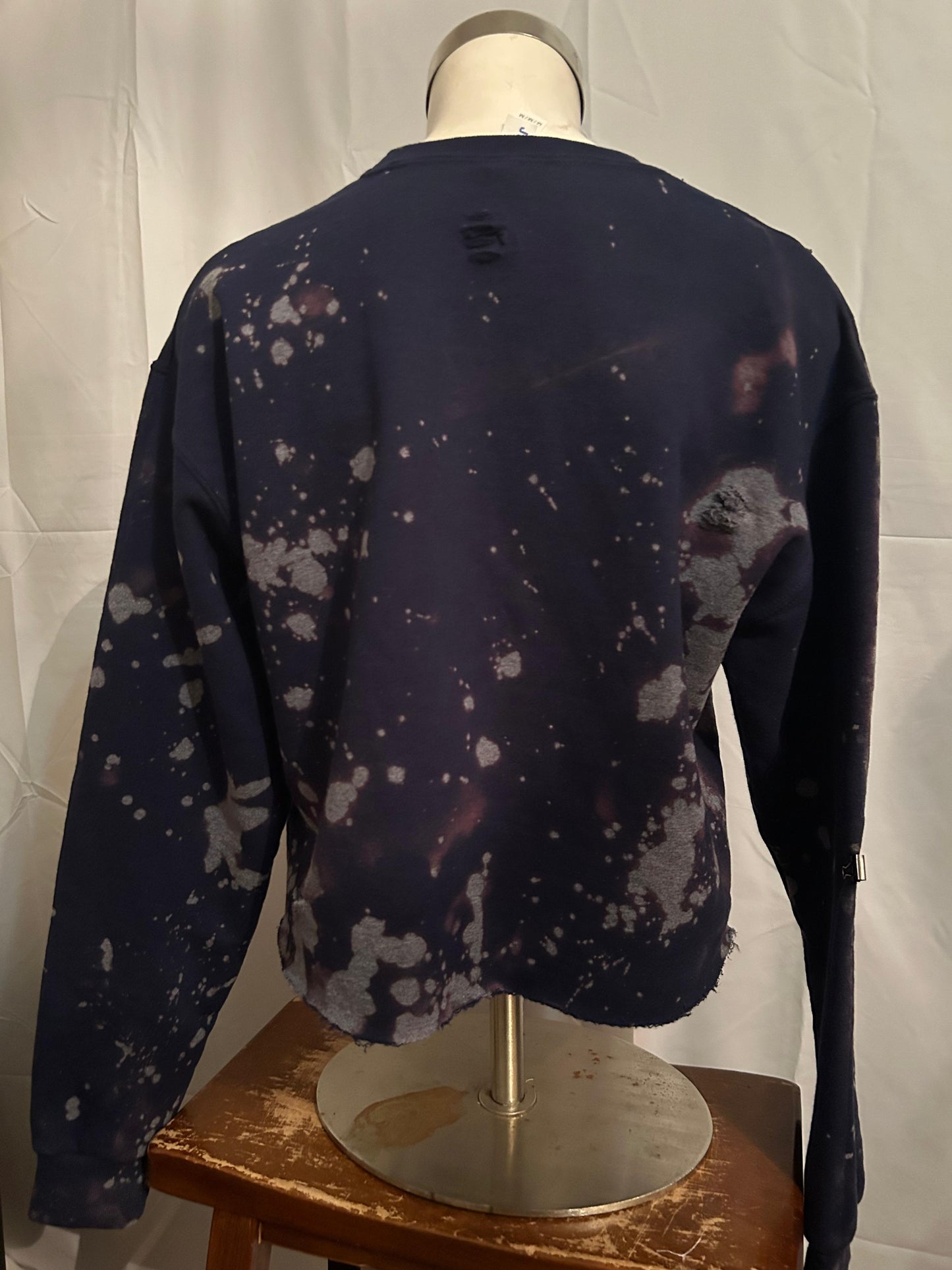 Handmade Howard University Lace Up Sweatshirt - Cami Co. Lace Designs