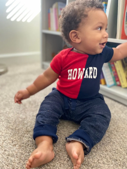 Handmade Howard Baby Half and Half Rib Onesie Bodysuit