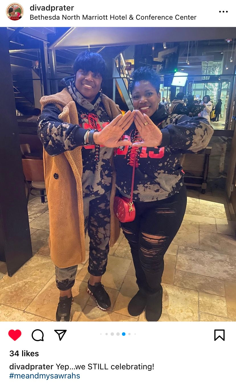 The “A.Keep” Delta Sigma Theta 1913 Lace Up Hoodie
