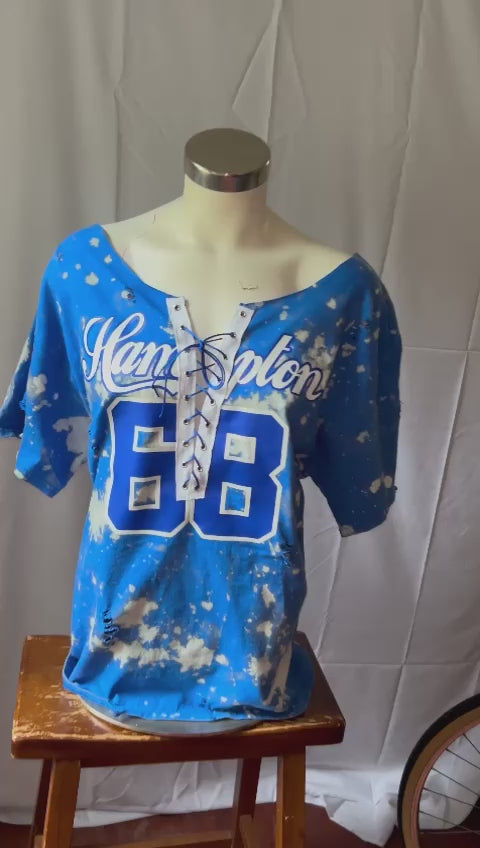 Hampton University,1968 Lace Up T-Shirt, Lace Up T-Shirt,1968 T-Shirt