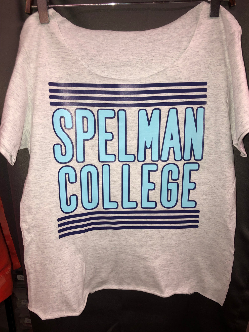 Handmade Spelman College “A Different World” Crew Neck or Off-Shoulder Lightweight T-Shirt