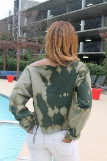 Pink and Green 1908 Sweatshirt with lace-up. Distressed AKA blouse for Alpha Kappa Alpha Soror