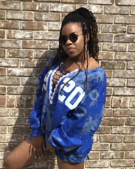 Handmade Zeta Phi Beta ZPB 1920 Lace Up Crop