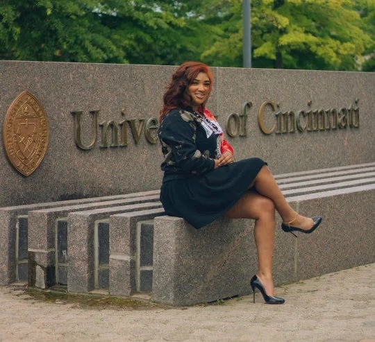 Handmade University of Cincinnati Half and Half Lace-Up