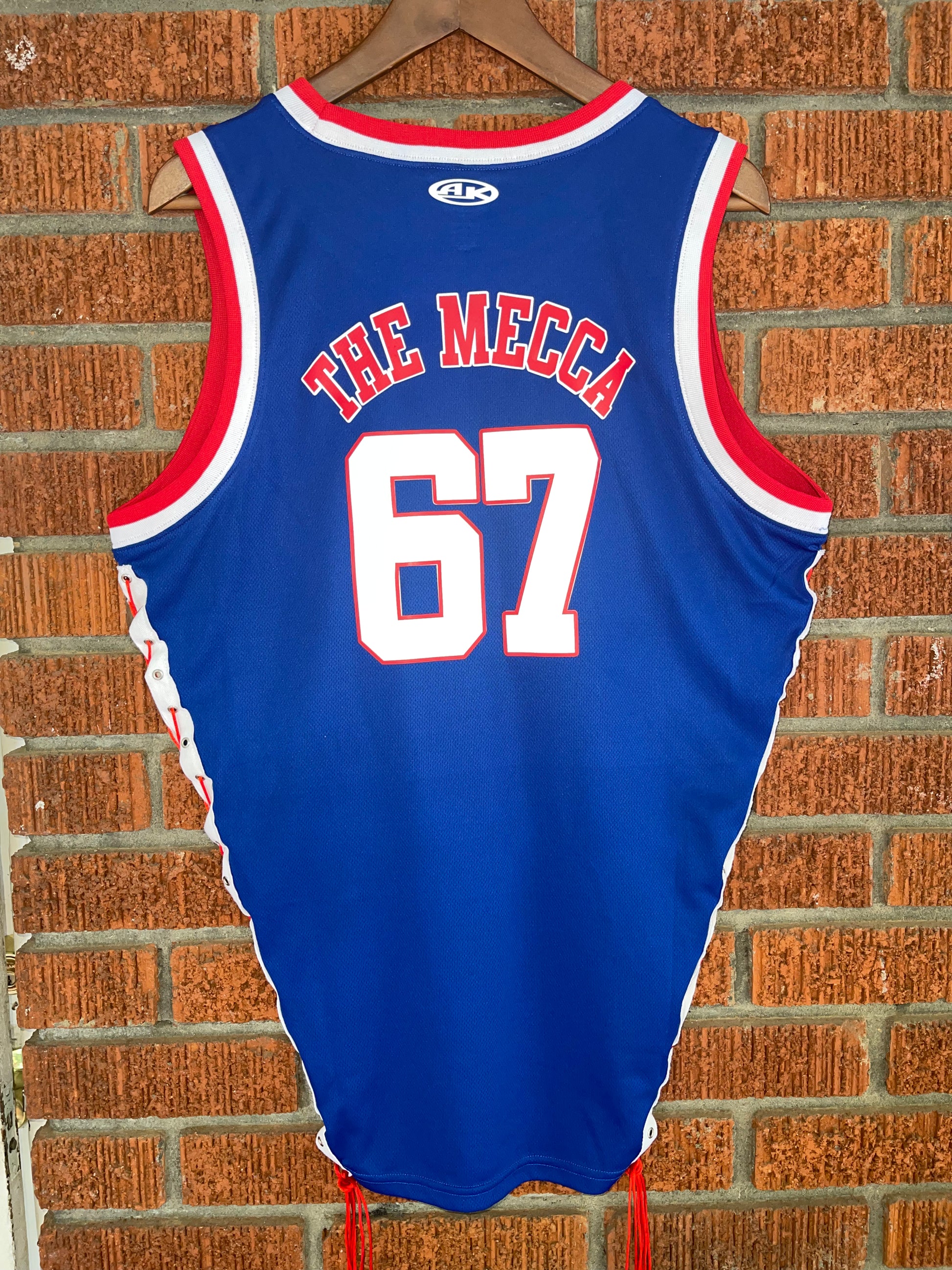 Howard University HU side lace jersey
