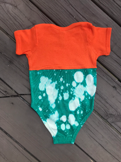 Handmade FAMU Baby Rib Onesie Bodysuit