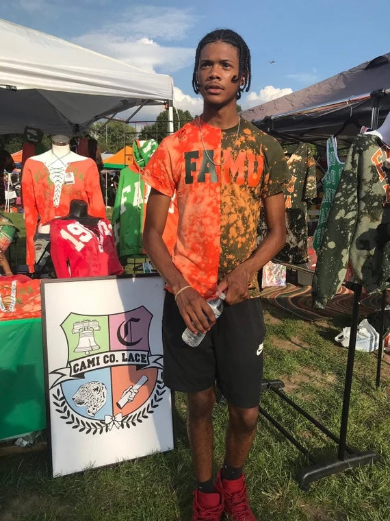 Handmade FAMU Half & Half Unisex T-Shirt